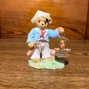 2004 Cherished Teddies Garret “Come play with me, pirates we will be” figurine